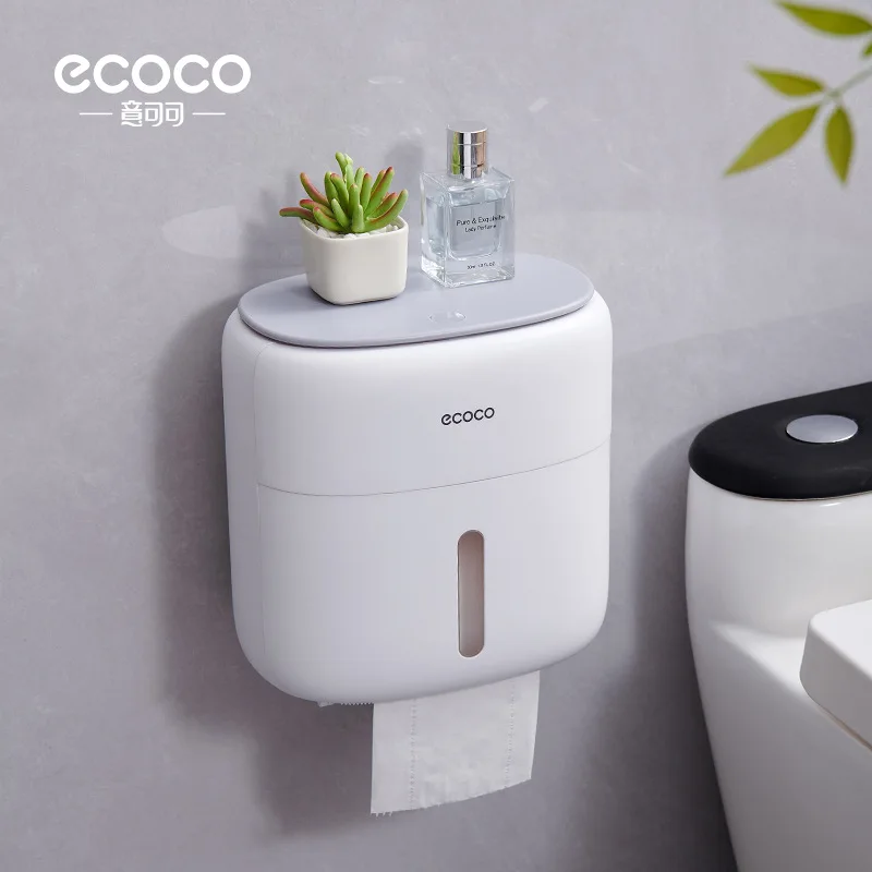 ECOCO Toilet Paper Holder No Drill Tissue Hanger WC Rolhouder Waterproof Multifunctional Automatic Opening Bathroom Accessories
ECOCO Toilet Paper Holder No Drill Tissue Hanger WC Rolhouder Waterproof Multifunctional Automatic Opening Bathroom Accessories