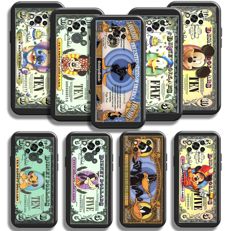 Luxury Dollar Mickey Minnie Mouse Case For Xiaomi Poco X3 Pro NFC For POCO X3 GT Phone Case Funda Black Carcasa Back
Luxury Dollar Mickey Minnie Mouse Case For Xiaomi Poco X3 Pro NFC For POCO X3 GT Phone Case Funda Black Carcasa Back