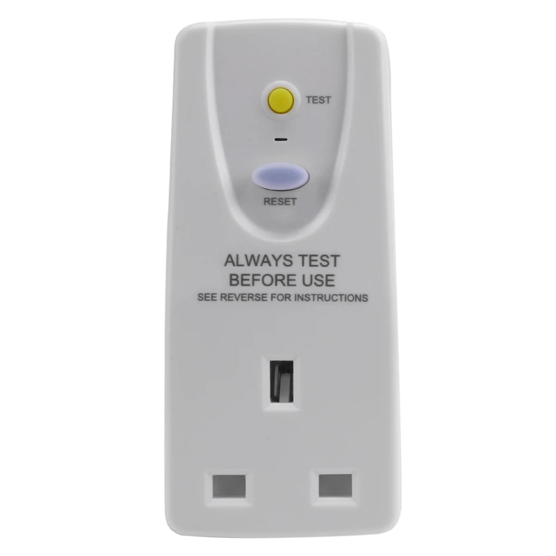 Uk Plug 13A Gfci Leakage Protection Plug Rcd Socket Home Circuit Breaker Cutout Power Trip Switch- Uk Plug
Uk Plug 13A Gfci Leakage Protection Plug Rcd Socket Home Circuit Breaker Cutout Power Trip Switch- Uk Plug
