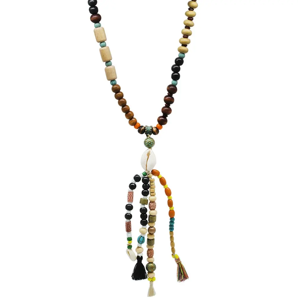 Nipora Handmade Ethnic Wood Combined Black Color Transition Sea Shell Detailed Authentic Necklace
Nipora Handmade Ethnic Wood Combined Black Color Transition Sea Shell Detailed Authentic Necklace