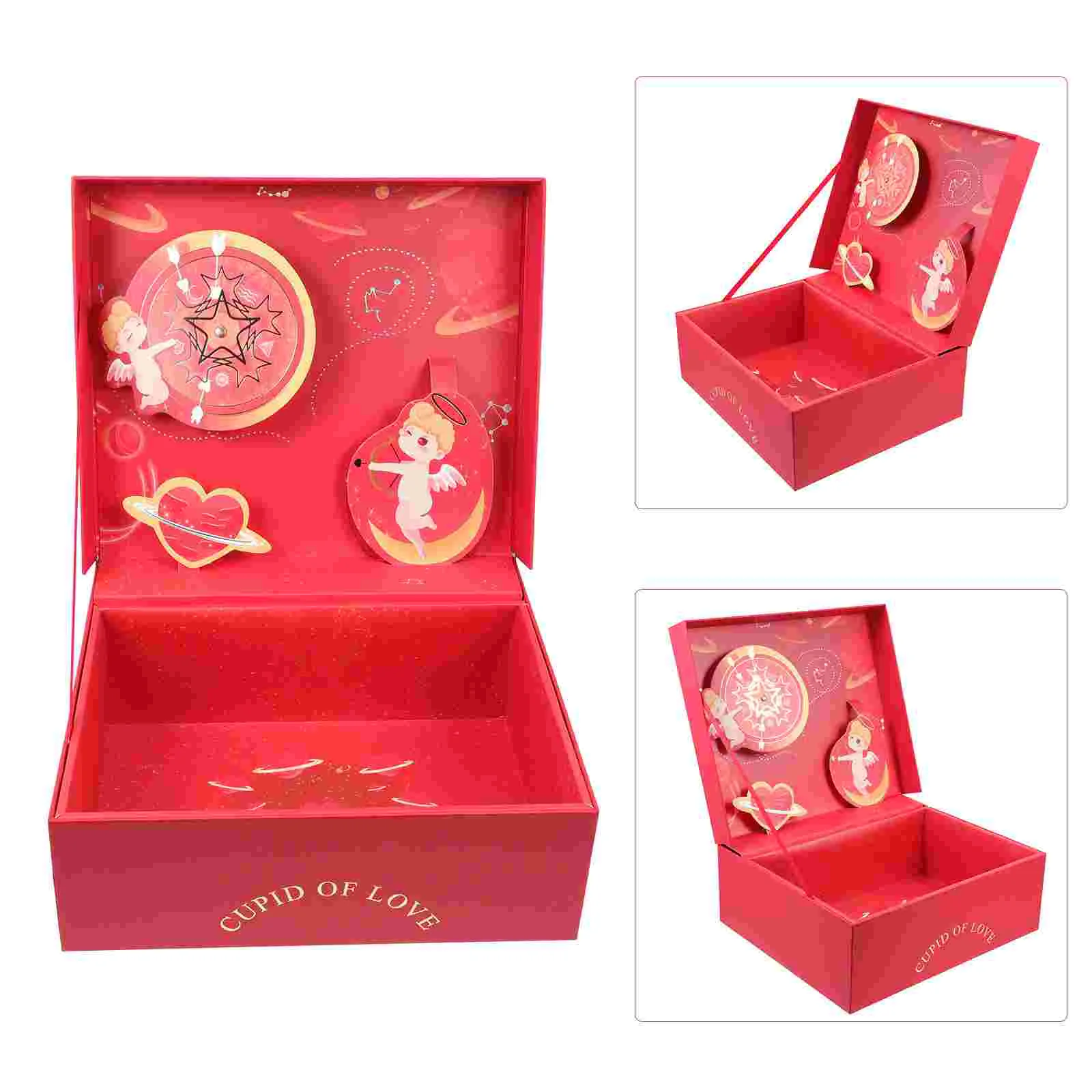 1 Set Valentine's Day Gift Wrapping Box Romantic Gift Box Festival Gift Container
1 Set Valentine's Day Gift Wrapping Box Romantic Gift Box Festival Gift Container