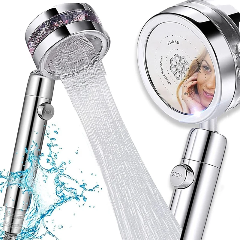 High Pressure Water Saving Shower Easy Install Handheld Turbocharged Shower Head 360 Degrees Rotating
High Pressure Water Saving Shower Easy Install Handheld Turbocharged Shower Head 360 Degrees Rotating