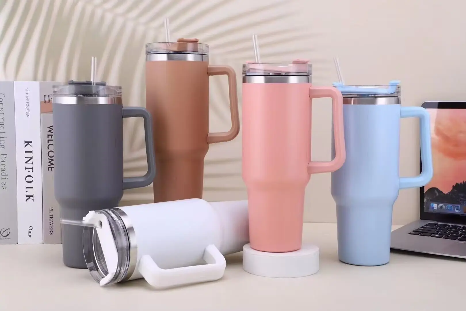 Stainless Steel Beer Mug Large Capacity Straw Coffee Cup Portable Handle Vacuum Double Decker Car Coffeecup Travel Kettle
Stainless Steel Beer Mug Large Capacity Straw Coffee Cup Portable Handle Vacuum Double Decker Car Coffeecup Travel Kettle