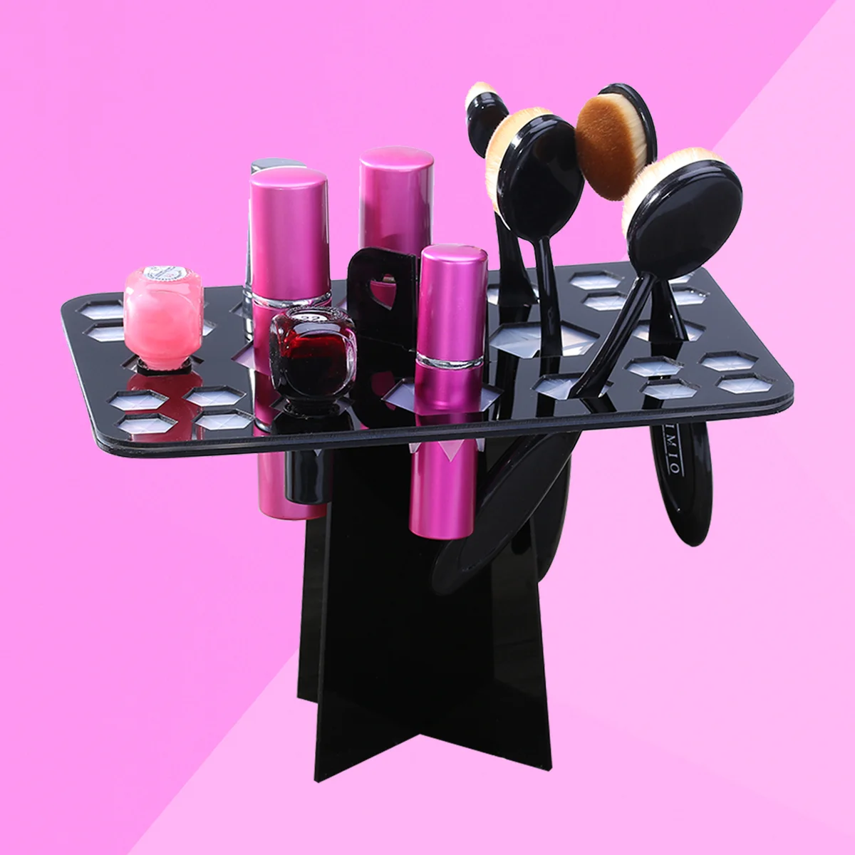 1 pcs Brush Holder Exquisite Makeup Brush Rack Makeup Brush Holder Makeup Brush Air Drying Tree for Lady 
1 pcs Brush Holder Exquisite Makeup Brush Rack Makeup Brush Holder Makeup Brush Air Drying Tree for Lady