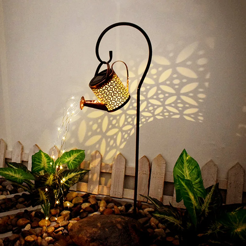 Solar Garden Lights Outdoor Solar Powered Waterproof Decorative Kettle Art Lamp Waterproof IP65 with Installed Light String
Solar Garden Lights Outdoor Solar Powered Waterproof Decorative Kettle Art Lamp Waterproof IP65 with Installed Light String