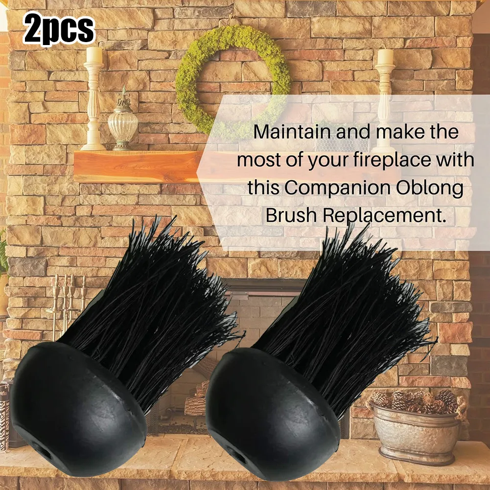 2Pcs Fireplace Cleaning Brush Round Brush Head Fireplace Fireside Brushes Tool Black Oblong Fireplace Brush Head Refill
2Pcs Fireplace Cleaning Brush Round Brush Head Fireplace Fireside Brushes Tool Black Oblong Fireplace Brush Head Refill