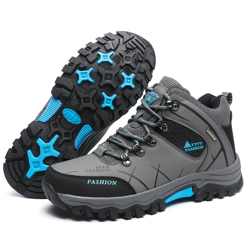 Men's Ankle Boots High Quality Outdoor Mountaineering Men's Sneakers Sports Casual Shoes Platform Men Hiking Boots No-slip
Men's Ankle Boots High Quality Outdoor Mountaineering Men's Sneakers Sports Casual Shoes Platform Men Hiking Boots No-slip