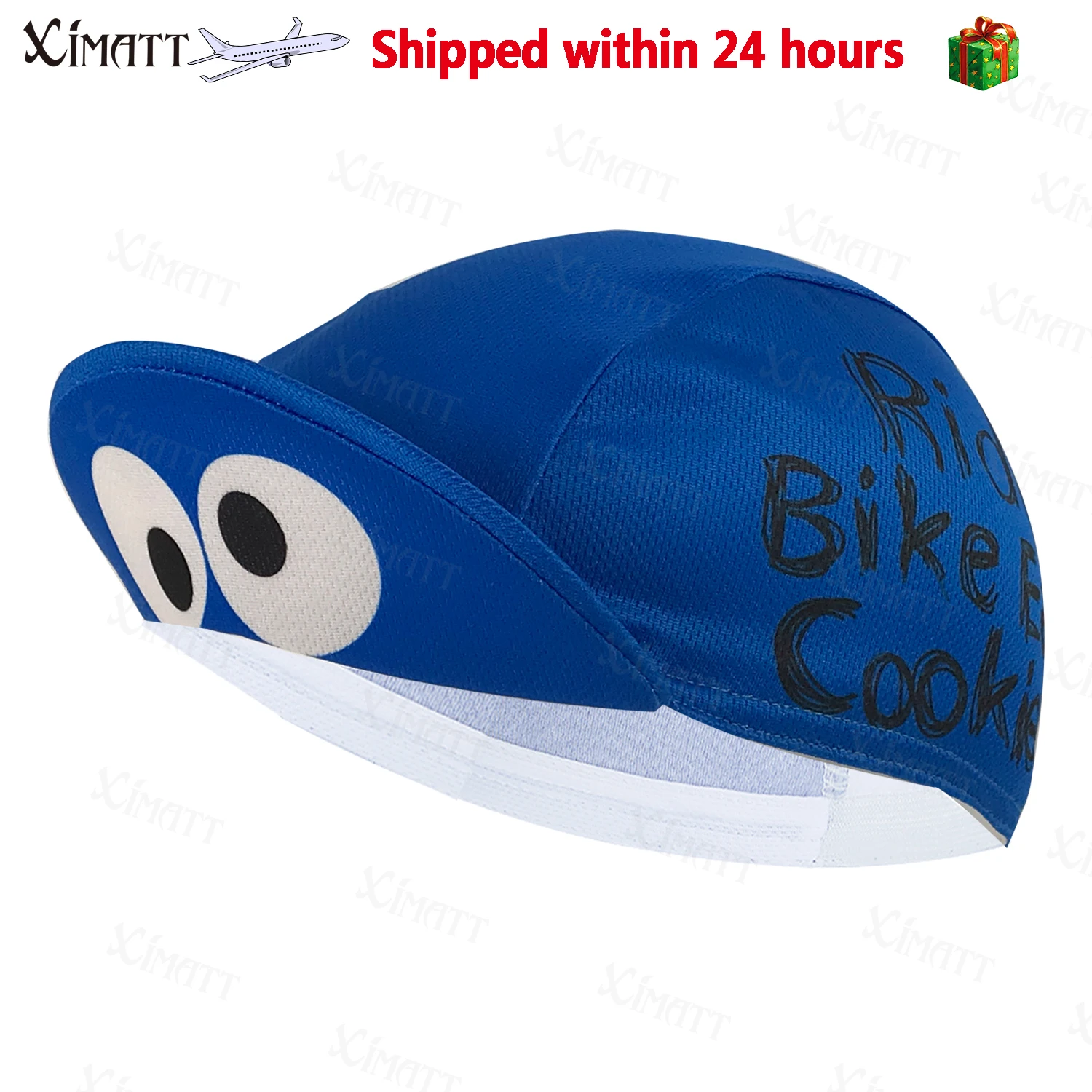 XIMATT New Classic Ride Bike Eat Cookie Big Eyes Polyester Cycling Caps Quick Dry Breathable Bicycle Sports Men's Hat
XIMATT New Classic Ride Bike Eat Cookie Big Eyes Polyester Cycling Caps Quick Dry Breathable Bicycle Sports Men's Hat