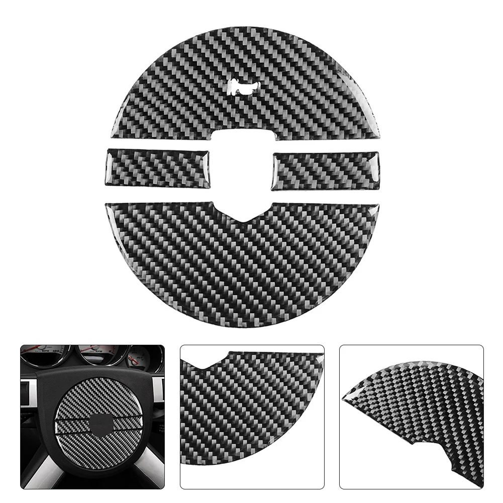 4Pcs For Dodge Challenger 2008-10 Carbon Fiber Steering Wheel Center Cover Trim Wear-resistant Stable Structure Easy Clean.
4Pcs For Dodge Challenger 2008-10 Carbon Fiber Steering Wheel Center Cover Trim Wear-resistant Stable Structure Easy Clean.