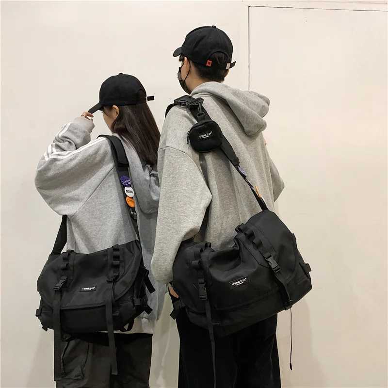 Tilorraine trendy locomotive covered messenger bag 2023 Japanese Korean street leisure single shoulder crossbody bag unisex 
Tilorraine trendy locomotive covered messenger bag 2023 Japanese Korean street leisure single shoulder crossbody bag unisex
