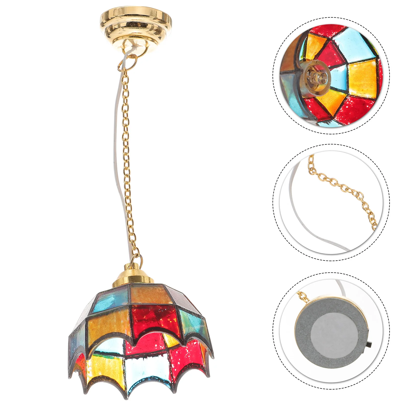 Miniature Accessories Miniature Furniture Led Chandelier Decor Accessories Operated for Diy House Decoration
Miniature Accessories Miniature Furniture Led Chandelier Decor Accessories Operated for Diy House Decoration