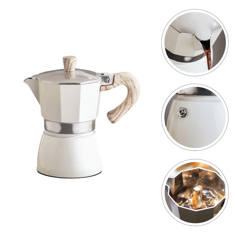 

Coffee Maker Pot Espresso Drip Italian Mocha Pour Handheld Over Brewing Stovetop Boiling Dripper Brewer Making Portablehome