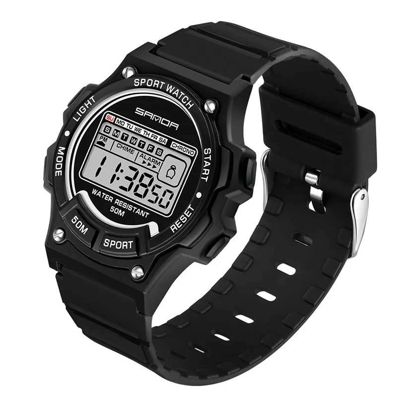 Sanda Luxury Led Electronic Digital Watch Waterproof Sport Watches Women Ladies Clock Female Wristwatch Relogio Feminino 6020
Sanda Luxury Led Electronic Digital Watch Waterproof Sport Watches Women Ladies Clock Female Wristwatch Relogio Feminino 6020