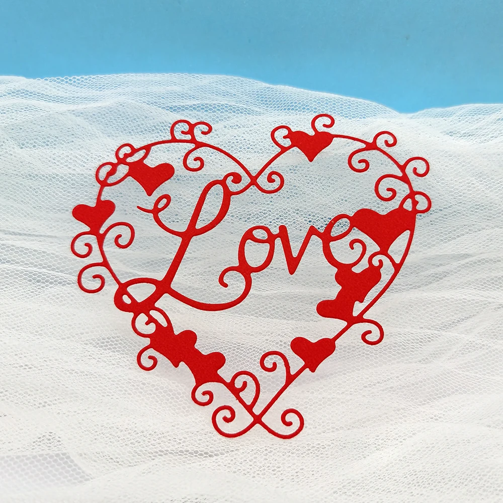 Love Lace Metal Cutting Dies Scrapbooking Embossing Folders For DIY Album Card Making Craft Stencil Greeting Photo Paper
Love Lace Metal Cutting Dies Scrapbooking Embossing Folders For DIY Album Card Making Craft Stencil Greeting Photo Paper