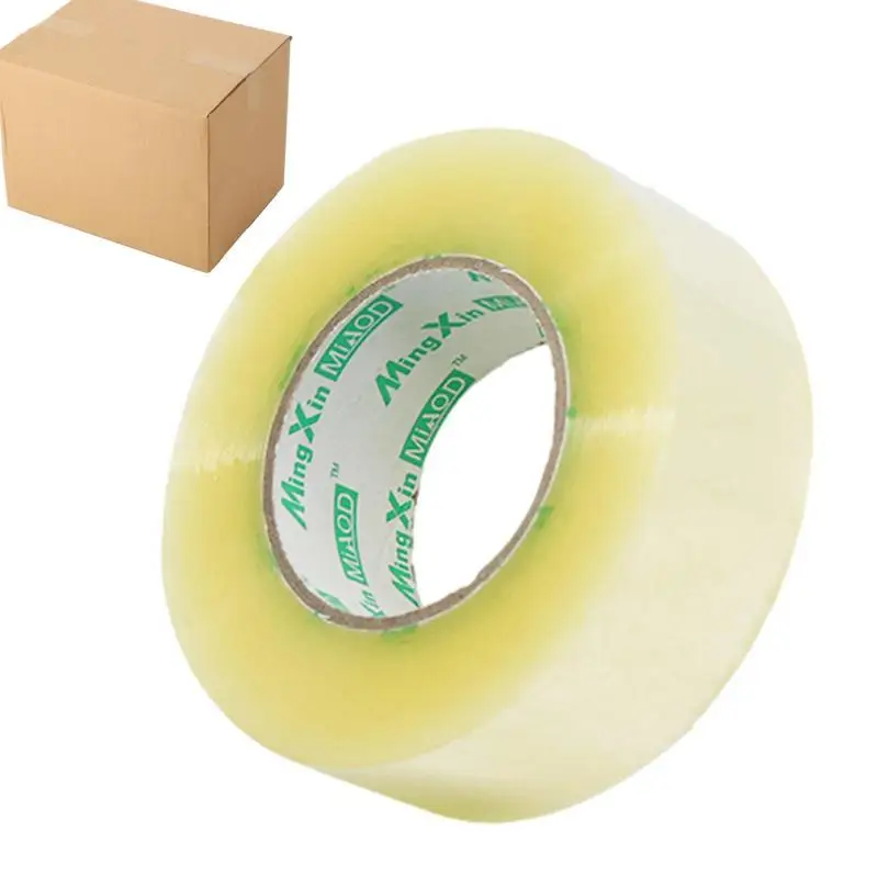 

Clear Tape Packing Tape Refills For Dispenser All-Purpose Transparent Glossy Tape For Packaging Mending Wrapping And Protecting