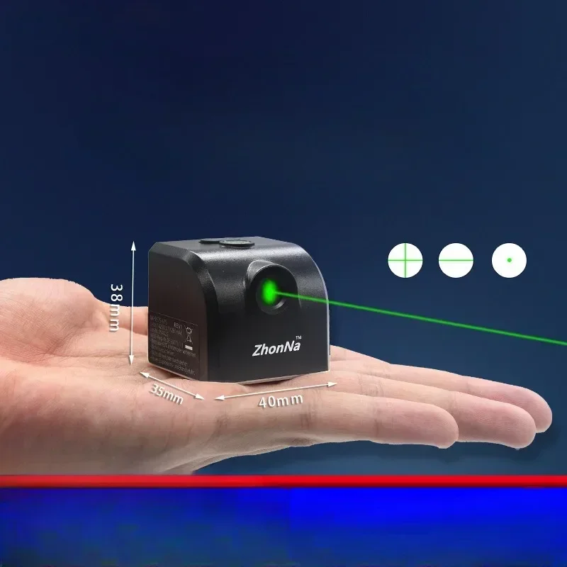 Mini Laser Level Horizontal And Vertical Cross Lines Super Powerful Green/Red Laser Beam Line Indoors and Outdoors USB Portable
Mini Laser Level Horizontal And Vertical Cross Lines Super Powerful Green/Red Laser Beam Line Indoors and Outdoors USB Portable