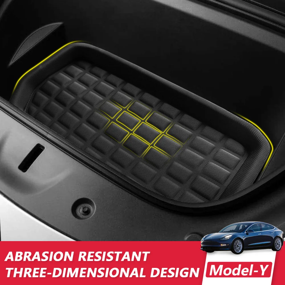 For Tesla Model Y 2021 Car Accessories Car Front Trunk Mat TPR Waterproof Pads Cargo Tray Storage Box Pad Auto Decoration
For Tesla Model Y 2021 Car Accessories Car Front Trunk Mat TPR Waterproof Pads Cargo Tray Storage Box Pad Auto Decoration