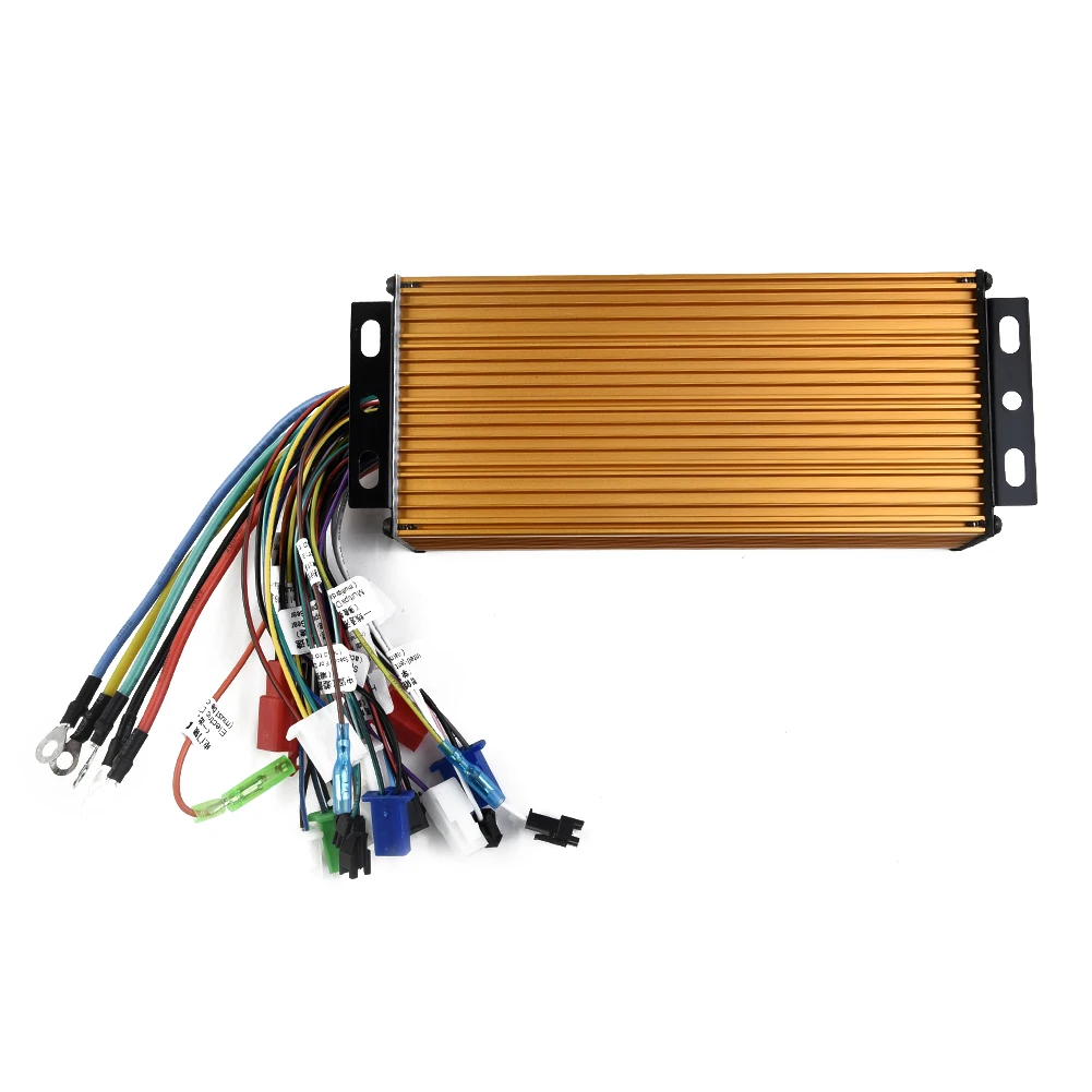 Electric Bike Sine Wave Brushless Controller 48V/60V/64V/72V 1200W 35A 15mos Electric Scooter Motor Brushless Controller
Electric Bike Sine Wave Brushless Controller 48V/60V/64V/72V 1200W 35A 15mos Electric Scooter Motor Brushless Controller