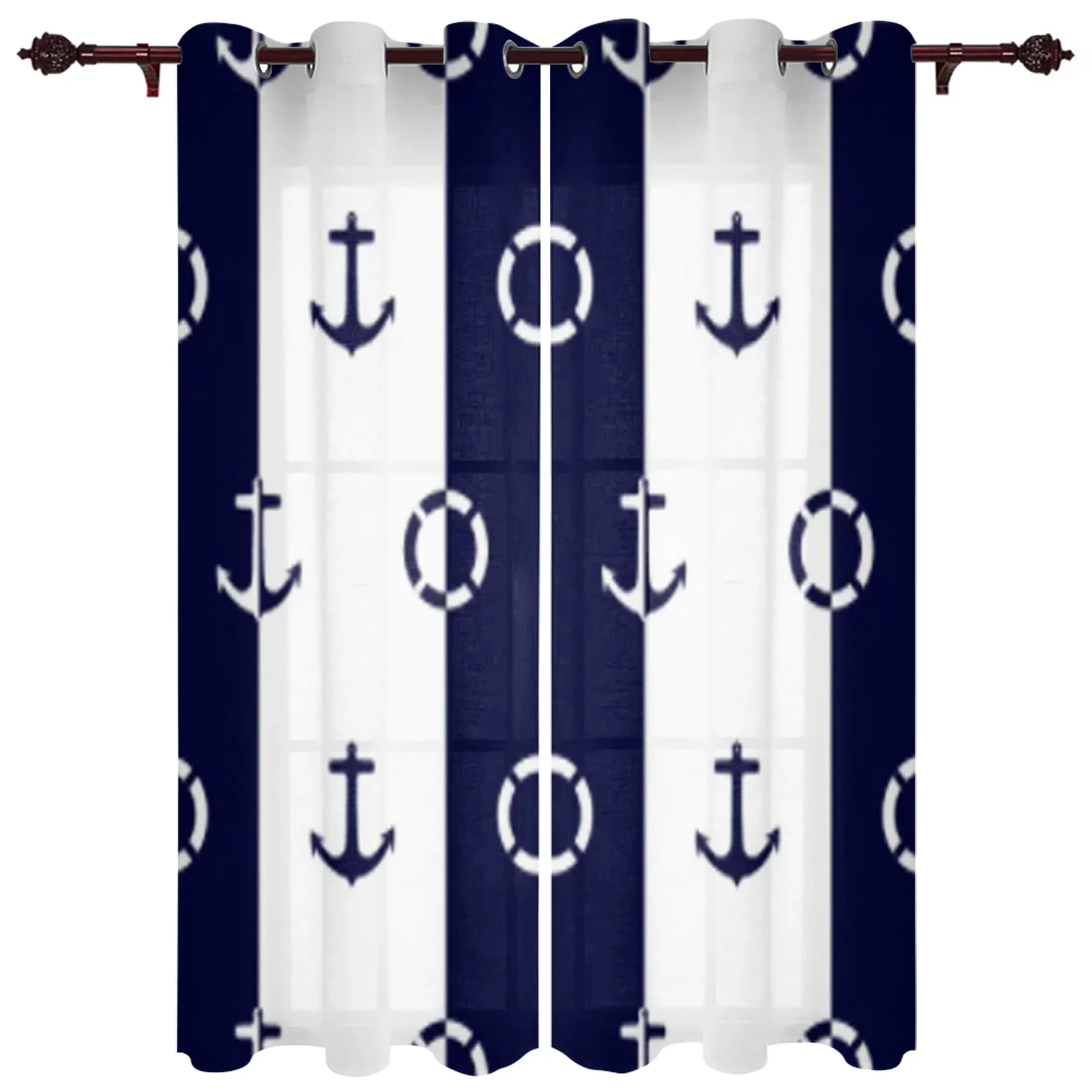 Anchor And Lifebuoy Luxury Curtains Living Room Bedroom Window Curtain Valance Curtains For Kitchen Home Decor
Anchor And Lifebuoy Luxury Curtains Living Room Bedroom Window Curtain Valance Curtains For Kitchen Home Decor