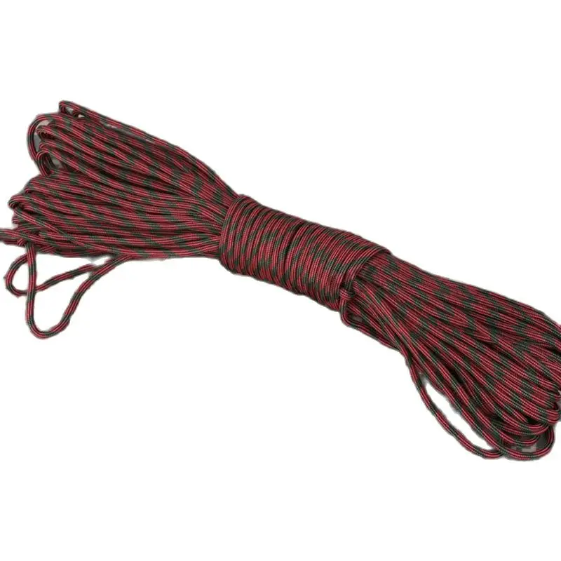 

Tactical 30m Nyion Paracord Cable Military Parachute Game Cycling Sport Shooting Hunting Hiking Climbing Outdoor Red Camouflage