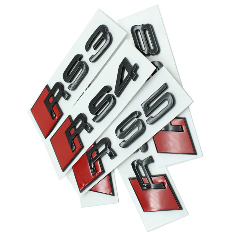 Metal Car Sticker Badge Emblem for Audi RS3 RS4 RS5 RS6 RS8 Car Styling Metal Car Stickers Logo Auto Accessories Modified 3D
Metal Car Sticker Badge Emblem for Audi RS3 RS4 RS5 RS6 RS8 Car Styling Metal Car Stickers Logo Auto Accessories Modified 3D