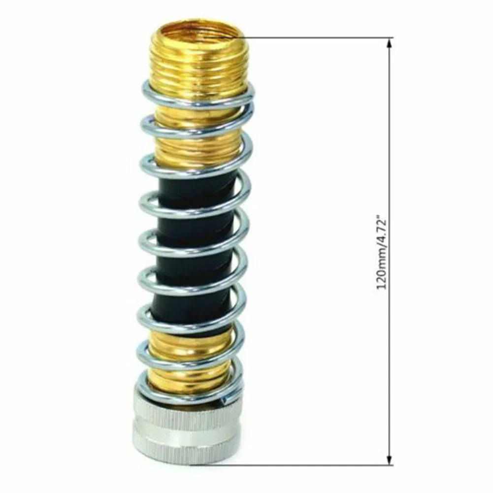 1pcs 120mm Hose Connector 3/4in US Threaded Hose Connector Faucet Hose Connector Garden Coil Spring Protector Watering Parts
1pcs 120mm Hose Connector 3/4in US Threaded Hose Connector Faucet Hose Connector Garden Coil Spring Protector Watering Parts