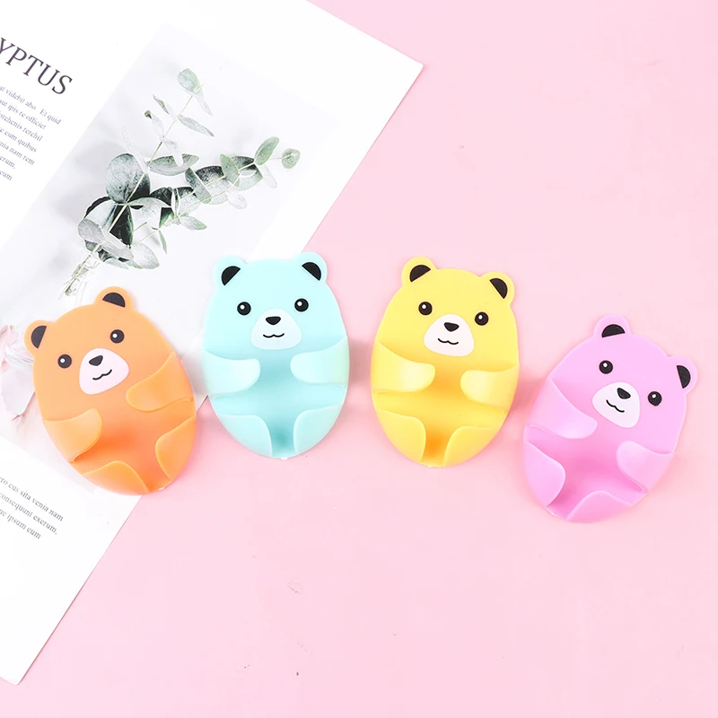 1pcs Plastic Cute Cartoon Bear Adhesive Hook Powerful Traceless Plug Hook Kitchen Bear Plug Storage Hook
1pcs Plastic Cute Cartoon Bear Adhesive Hook Powerful Traceless Plug Hook Kitchen Bear Plug Storage Hook