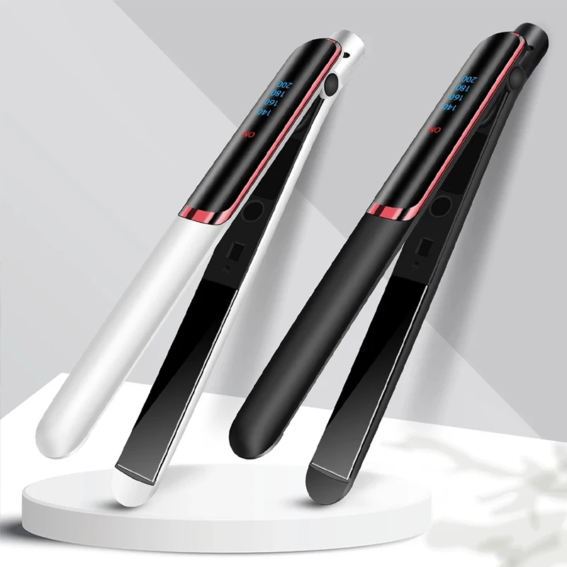 Straight Iron 2In1 Streamline Ceramic Ionic Fast Heat-Up Ptc Electric Curling Straightener Anti Scald 4Gears Hair Straightener
Straight Iron 2In1 Streamline Ceramic Ionic Fast Heat-Up Ptc Electric Curling Straightener Anti Scald 4Gears Hair Straightener