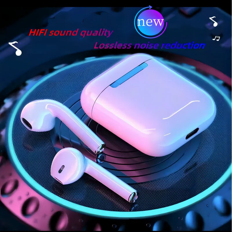 

I7S Wireless Music Headphone In-ear Earphones Sport Waterproof Earbud TWS Bluetooth-compatible Headset for IOS Android Phone