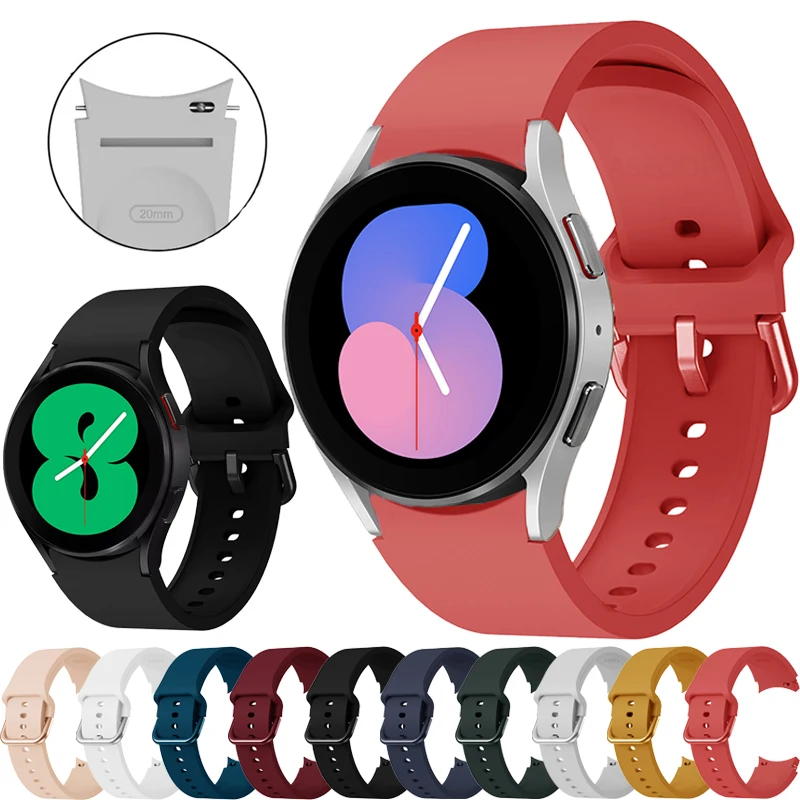 Ремешок силиконовый изогнутый для наручных часов, браслет для Samsung Galaxy Watch 4 Classic 42 мм 46 мм, аксессуары для рук 5 4 40 мм 44 мм, 20 мм
Ремешок силиконовый изогнутый для наручных часов, браслет для Samsung Galaxy Watch 4 Classic 42 мм 46 мм, аксессуары для рук 5 4 40 мм 44 мм, 20 мм