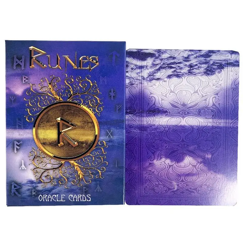 Runes Oracle Card Tarot English Version Tarot Cards Family Party Prediction Divination Board Game Psychic Card Party Board Game
Runes Oracle Card Tarot English Version Tarot Cards Family Party Prediction Divination Board Game Psychic Card Party Board Game
