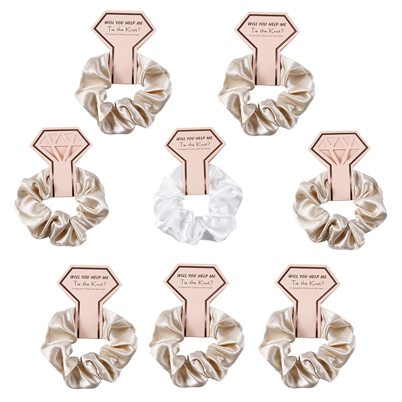 Bridesmaid Proposal Gifts Hair Ties Scrunchies Bridesmaid Gift Wedding Souvenir Bachelorette Party Bridal Shower Favors Satin
Bridesmaid Proposal Gifts Hair Ties Scrunchies Bridesmaid Gift Wedding Souvenir Bachelorette Party Bridal Shower Favors Satin