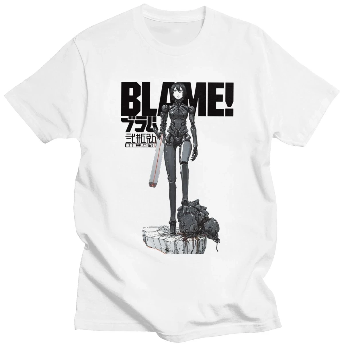 CLOOCL 100% Cotton T-shirt Anime Blame Killy O-Neck Short-Sleeved Cartoon Character T-shirt Women Streetwear Casual Male Tops
CLOOCL 100% Cotton T-shirt Anime Blame Killy O-Neck Short-Sleeved Cartoon Character T-shirt Women Streetwear Casual Male Tops