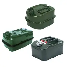 3/5/10L Petrol Cans Barrels Can Gas Spare Container Anti-static Jerry Can Stainless Steel Square Fuels Container Leak Proof