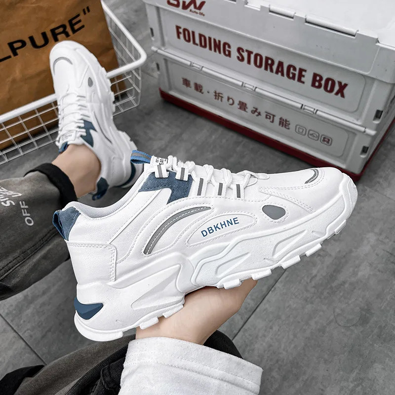 NAUSK 2022 NEW Mesh Old Shoes Women's Tide Korean Version of The Thick Bottom Color Matching Casual Sneakers Shoes for Men
NAUSK 2022 NEW Mesh Old Shoes Women's Tide Korean Version of The Thick Bottom Color Matching Casual Sneakers Shoes for Men