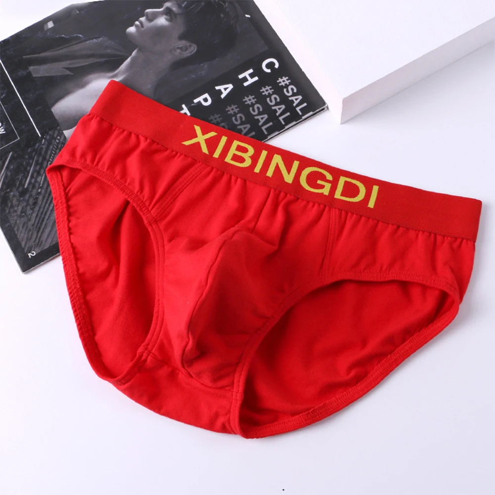 China Red Mens Cotton Briefs Year Of Birth Underwear For Man Breathable Underpants Middle Waist Casual Innerwear Panties M-2XL
China Red Mens Cotton Briefs Year Of Birth Underwear For Man Breathable Underpants Middle Waist Casual Innerwear Panties M-2XL