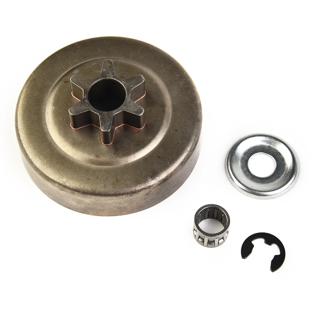 3/8 Pitch 6T Clutch Drum Sprocket Washer E-Clip Kit For STIHL 017 018 021 023 025 MS170 MS180 MS210 MS230 MS250 Chainsaw
3/8 Pitch 6T Clutch Drum Sprocket Washer E-Clip Kit For STIHL 017 018 021 023 025 MS170 MS180 MS210 MS230 MS250 Chainsaw