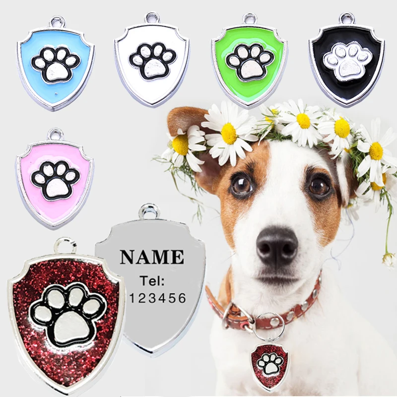 Personalized Laser Engraving Pin Shield Type Pet Name Tag Lost Custom Dog Cat ID Tag Dog Nameplate Tag Pendant Supplies
Personalized Laser Engraving Pin Shield Type Pet Name Tag Lost Custom Dog Cat ID Tag Dog Nameplate Tag Pendant Supplies