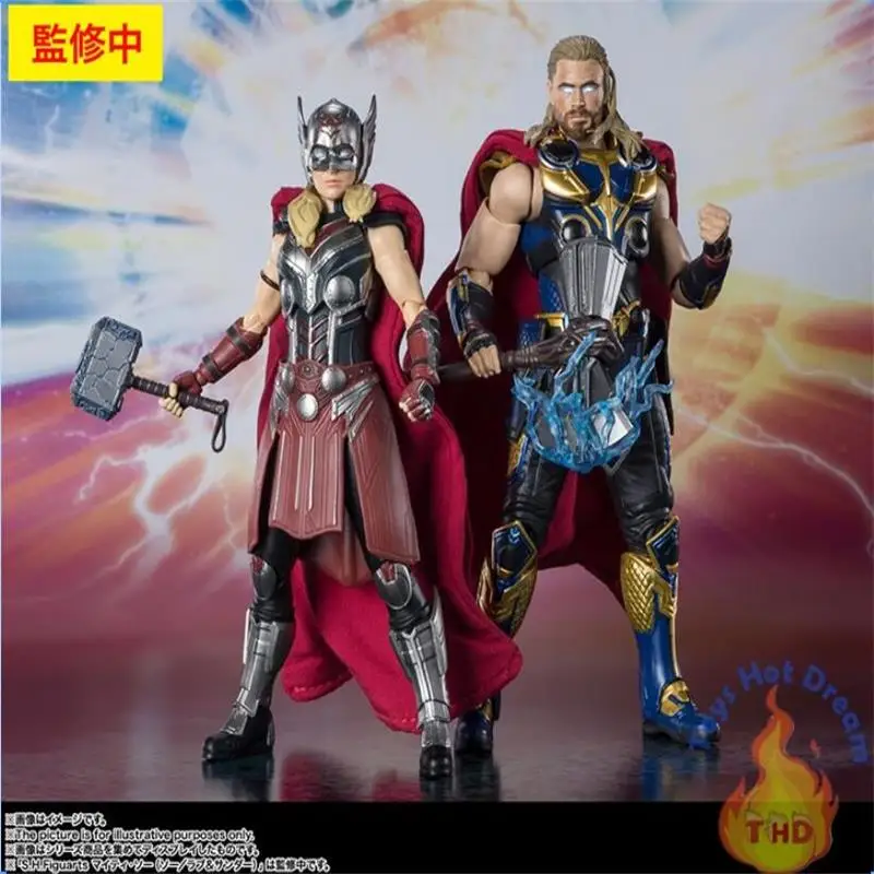 

Bandai NEW 15CM SHFiguarts Thor Love and Thunder Jane Foster Marvel legends Boxed Action Figure Original Collect Model Toys Gift