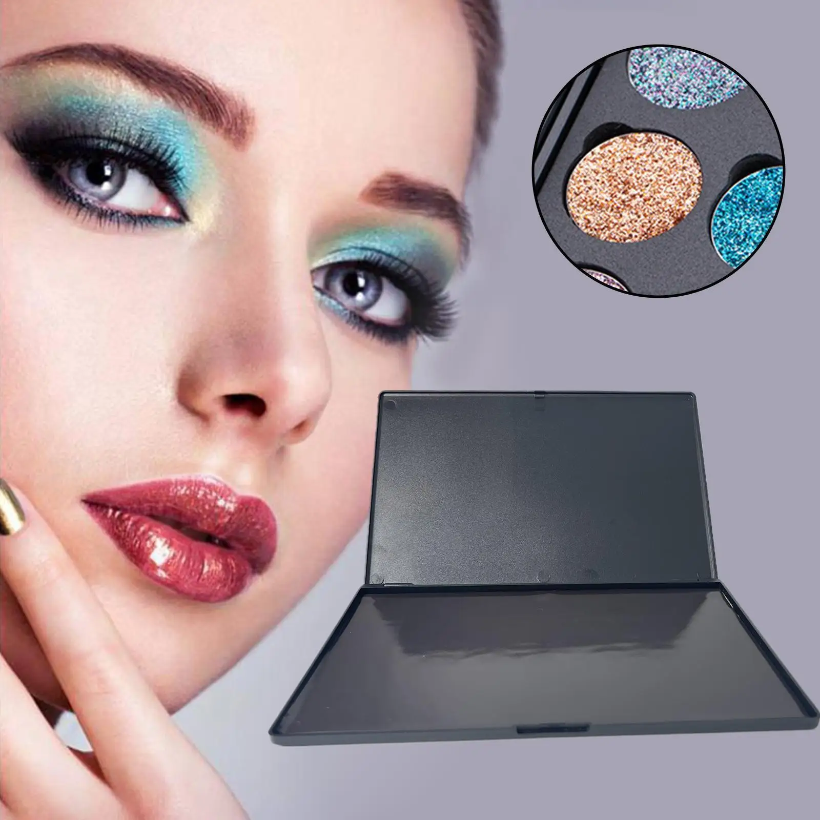 Empty Eyeshadow Magnetic Box Lipstick Cosmetic Makeup Plate Pans Refillable Eye Container Shadow Storage Diy Tray S7s2
Empty Eyeshadow Magnetic Box Lipstick Cosmetic Makeup Plate Pans Refillable Eye Container Shadow Storage Diy Tray S7s2