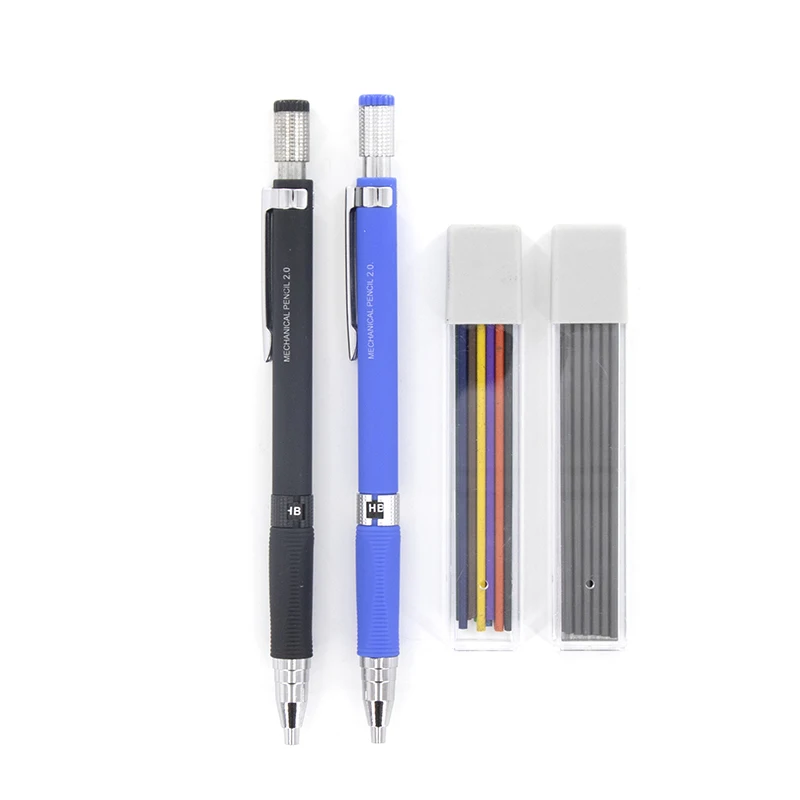 Professionals 2.0mm 2B Mechanical Pencil Set Automatic Pencil Lead Refills For Draft Drawing Writing Crafting Art Sketch Pencil
Professionals 2.0mm 2B Mechanical Pencil Set Automatic Pencil Lead Refills For Draft Drawing Writing Crafting Art Sketch Pencil