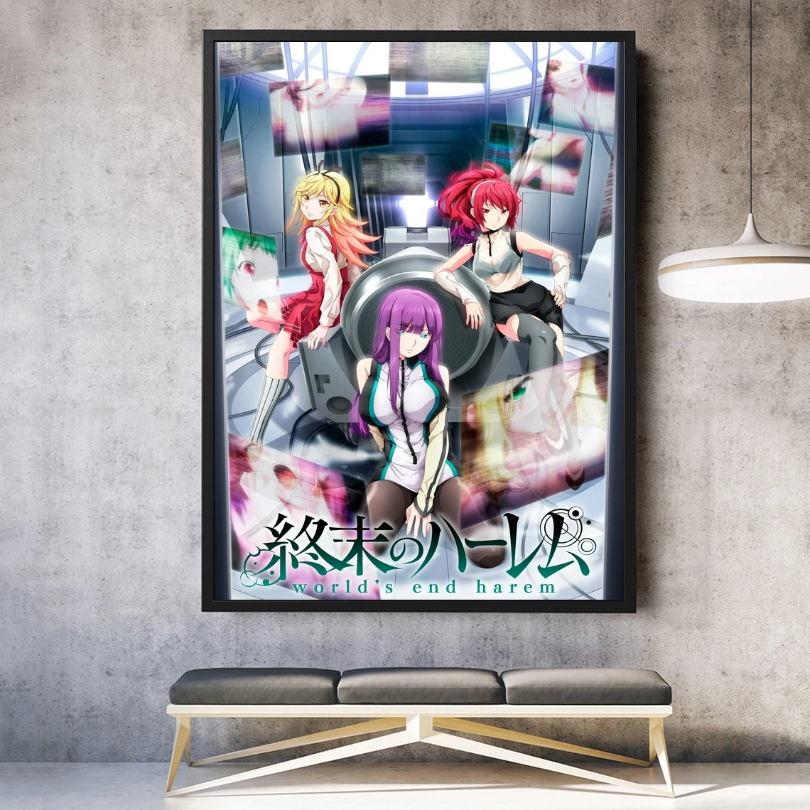 World's End Harem Anime Poster Japanese Animation TV Drama Canvas Poster Print Wall Painting Home Decor
World's End Harem Anime Poster Japanese Animation TV Drama Canvas Poster Print Wall Painting Home Decor