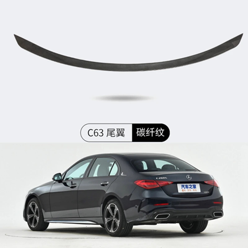 Car Rear Spoiler Wing for Mercedes C W206 4Door Sedan C200 C260 ABS Plastic Tail Wing Decoration 2020-2021 Benz W206 Lip Spoiler
Car Rear Spoiler Wing for Mercedes C W206 4Door Sedan C200 C260 ABS Plastic Tail Wing Decoration 2020-2021 Benz W206 Lip Spoiler
