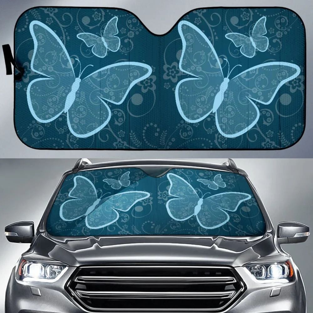 Colorful Butterfly Flower Auto Sun Visor Car Front Window Universal Heated Reflector Solar Visor Windscreen Covers Car Protecter
Colorful Butterfly Flower Auto Sun Visor Car Front Window Universal Heated Reflector Solar Visor Windscreen Covers Car Protecter