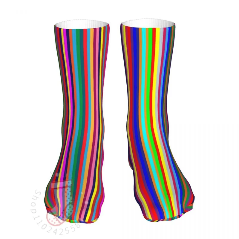 New Socks Male Mens Women Harajuku Stripes Multi Bright Colors Pattern Socks Colorful Graphic Sock Spring Summer Autumn Winter
New Socks Male Mens Women Harajuku Stripes Multi Bright Colors Pattern Socks Colorful Graphic Sock Spring Summer Autumn Winter
