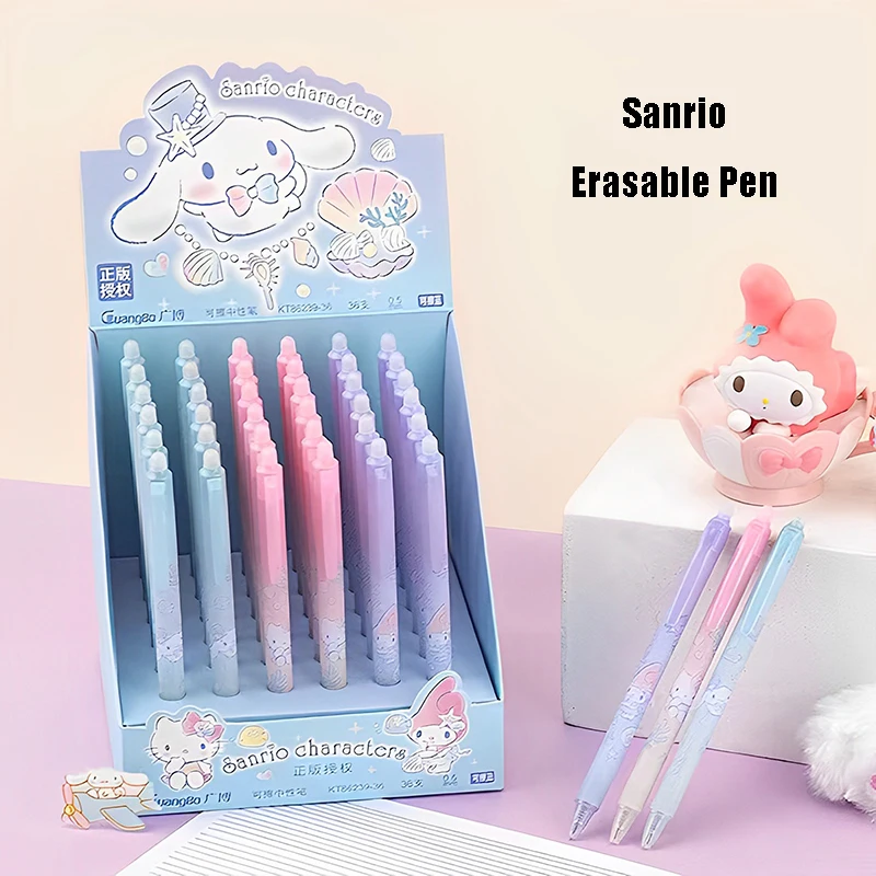 Kawaii Sanrio Hello Kitty 3 Pcs Neutral Pen My Melody Cinnamoroll Girl Student Cartoon Blue Erasable Push-type Water-based Pen
Kawaii Sanrio Hello Kitty 3 Pcs Neutral Pen My Melody Cinnamoroll Girl Student Cartoon Blue Erasable Push-type Water-based Pen