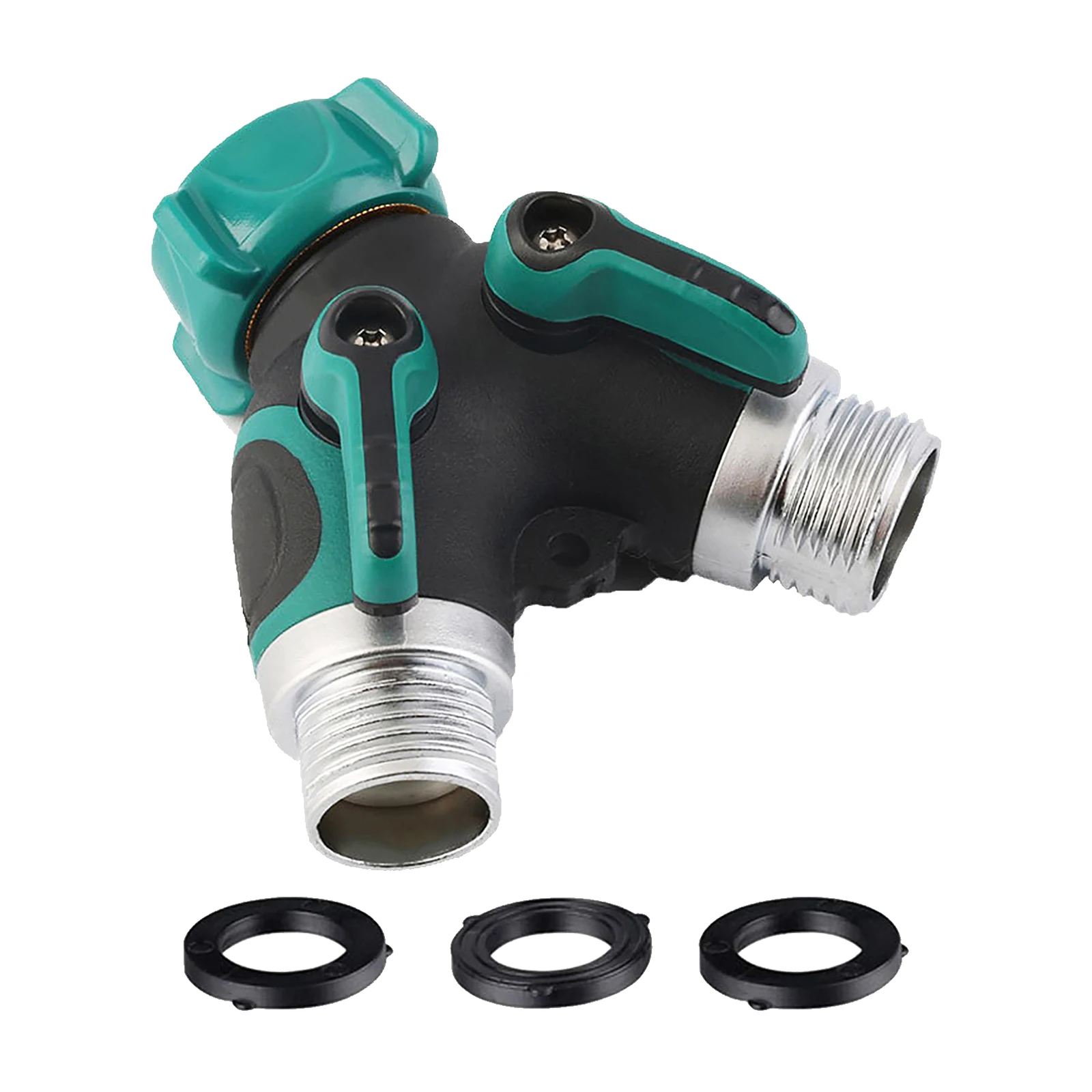 2-Way Garden Tap Water Splitter 360 Rotation Female Thread Garden Hose Y Type Watering Adjustable Switch Water Controller Valve
2-Way Garden Tap Water Splitter 360 Rotation Female Thread Garden Hose Y Type Watering Adjustable Switch Water Controller Valve