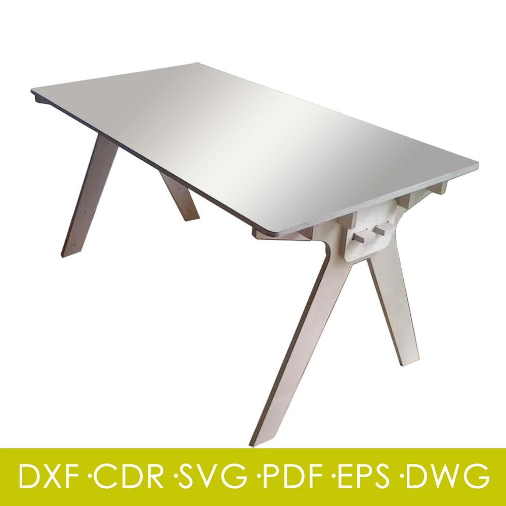 Computer Table Furniture Template CNC Laser Cut File SVG DXF EPS CDR Vector Easy to install for CNC / Laser / Plasma Cutting
Computer Table Furniture Template CNC Laser Cut File SVG DXF EPS CDR Vector Easy to install for CNC / Laser / Plasma Cutting