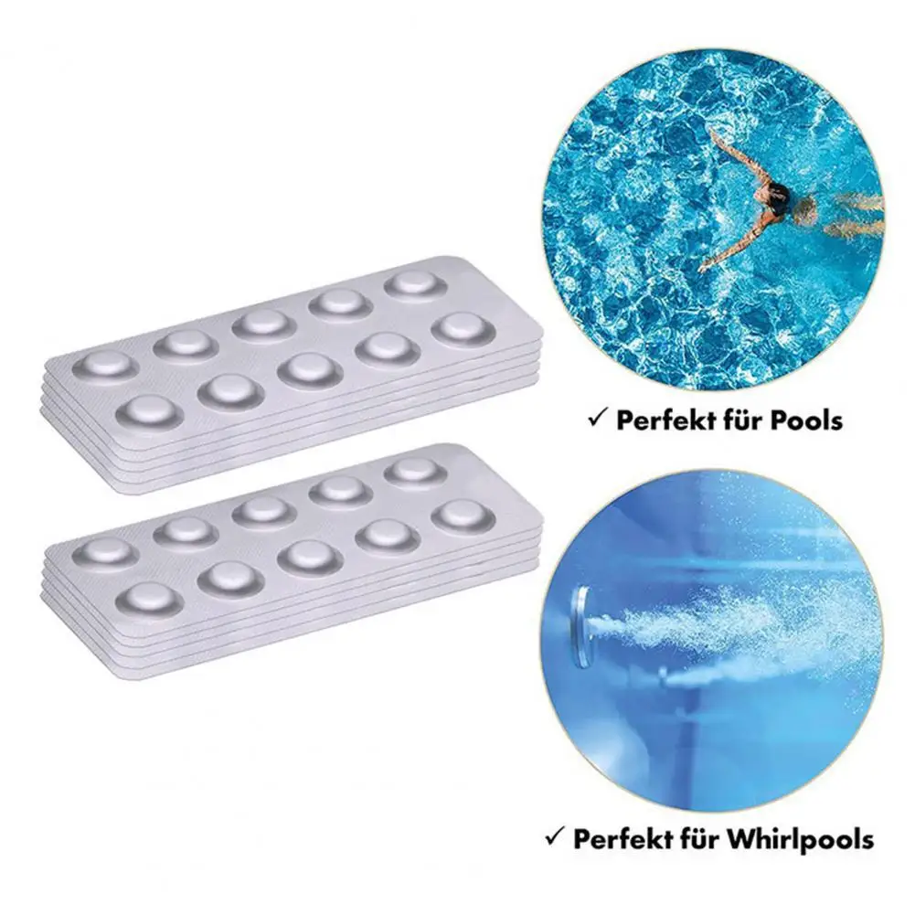 Keeping Pools Water Freshing Lightweight Fast Testing No Stimulation Effervescent Tablets Cleaning Tool
Keeping Pools Water Freshing Lightweight Fast Testing No Stimulation Effervescent Tablets Cleaning Tool
