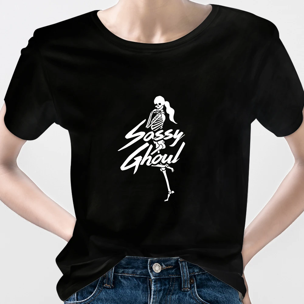 Модная женская одежда на Хэллоуин, черные топы с коротким рукавом, летняя повседневная одежда для девочек, трендовые уличные мягкие женские...
Модная женская одежда на Хэллоуин, черные топы с коротким рукавом, летняя повседневная одежда для девочек, трендовые уличные мягкие женские...